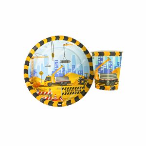 پیش دستی و لیوان تم تولد راه سازی