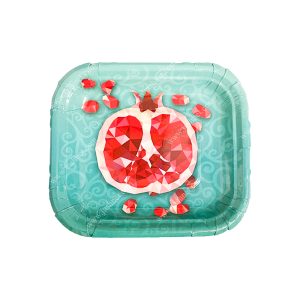 پیش دستی تم شب یلدا 10 عددی