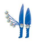کارد و کفگیر تم تولد رنگین کمان