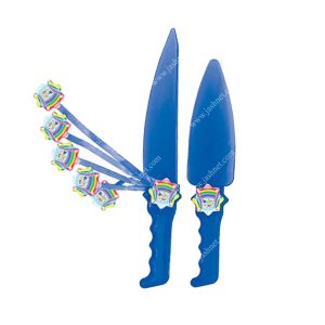 کارد و کفگیر تم تولد رنگین کمان