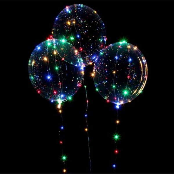بادکنک شیشه ای بوبو بالن چراغ دار