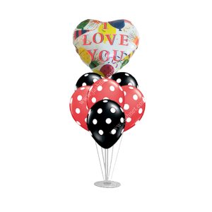 استند بادکنک 7 شاخه LOVE
