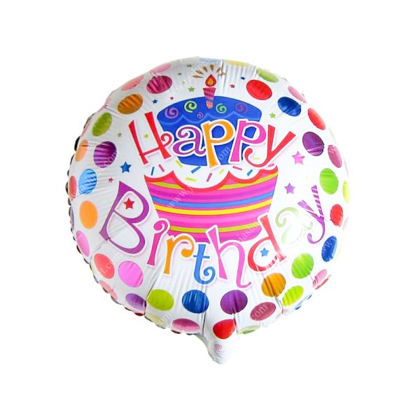 بادکنک فویلی Happy birthday