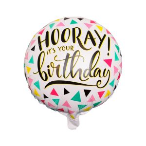 بادکنک فویلی Birthday