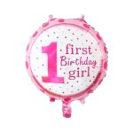 بادکنک فویلی First Birthday