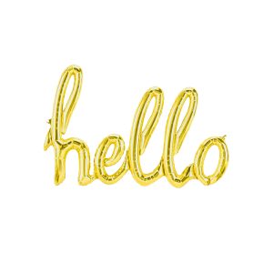 بادکنک فویلی hello
