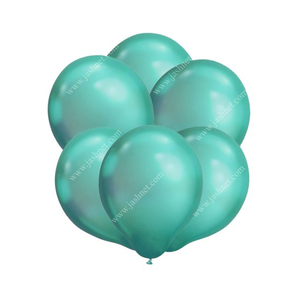 بادکنک لاتکس کروم 6 اینچ بسته 50 عددی