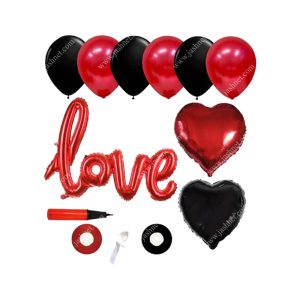 ست بادکنک فویلی Love