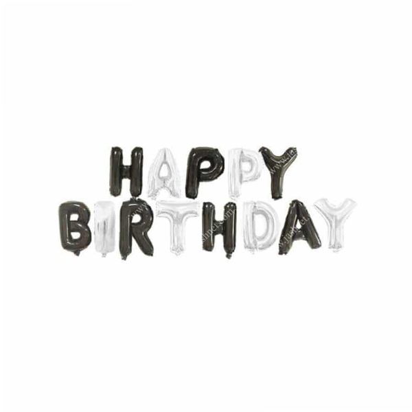 بادکنک فویلی Happy birthday