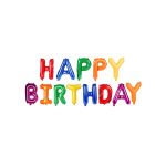 ست بادکنک فویلی Happy Birthday