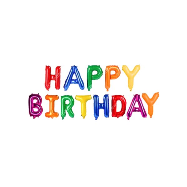 ست بادکنک فویلی Happy Birthday