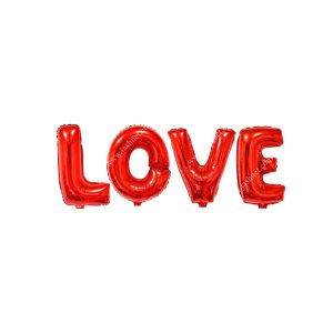 ست بادکنک فویلی Love