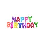 بادکنک فویلی Happy Birthday