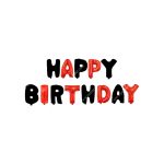 بادکنک فویلی Happy Birthday