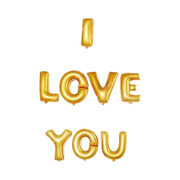 بادکنک I LOVE YOU