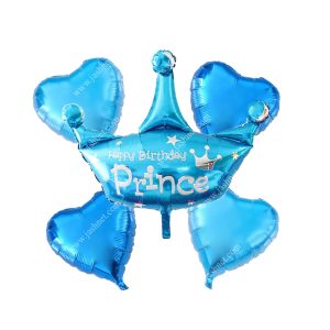 ست بادکنک فویلی تاج Prince