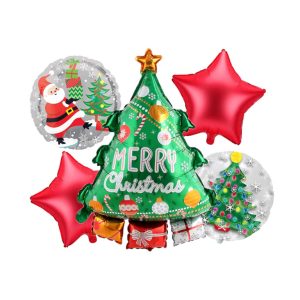 ست بادکنک فویلی کریسمس