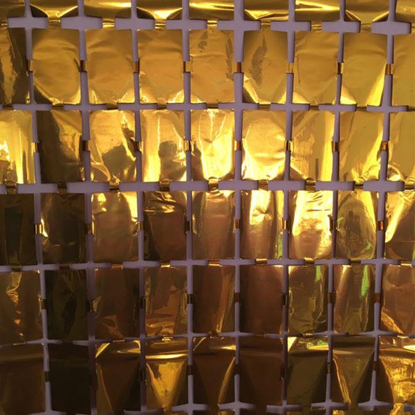  پرده تزئینی متالایز طرح دیسکو