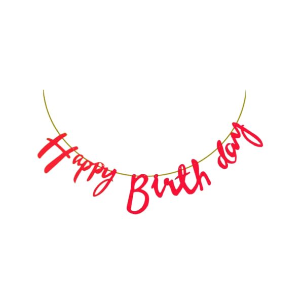 ریسه تزئینی Happy birthday