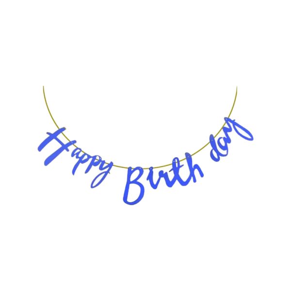 ریسه تزئینی Happy birthday