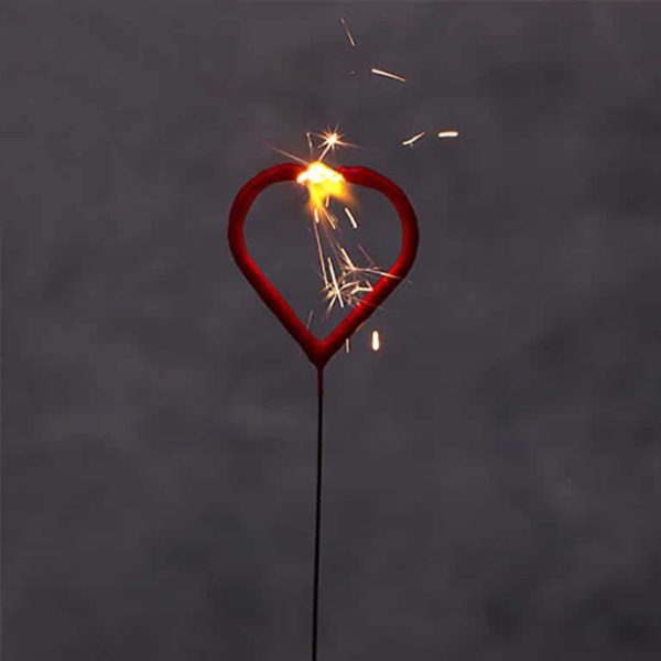 فشفشه طرح قلبی