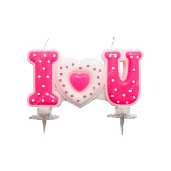شمع LOVE