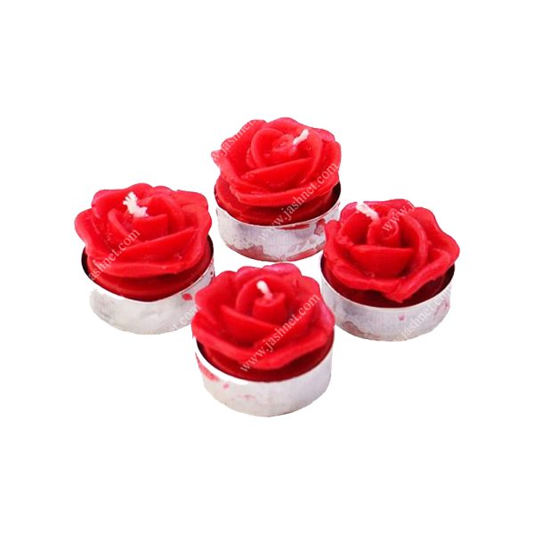 شمع وارمر گل رز
