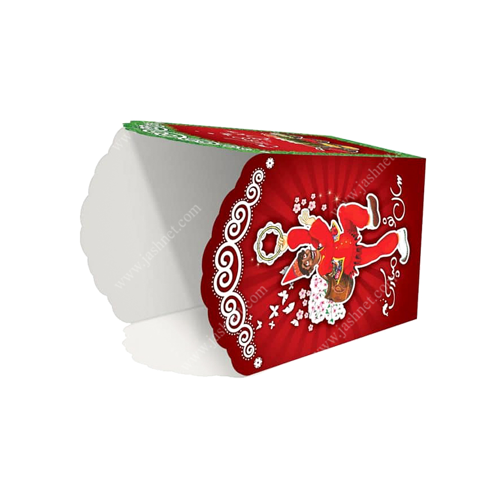 پاپ کورن تم عید نوروز کد BT910 4 پاپ کرن طرح عمو فیروز