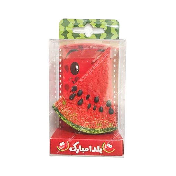 شمع طرح هندوانه