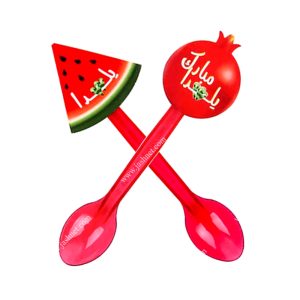 قاشق انار خوری تم شب یلدا