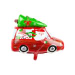 بادکنک فویلی ماشین بابانوئل