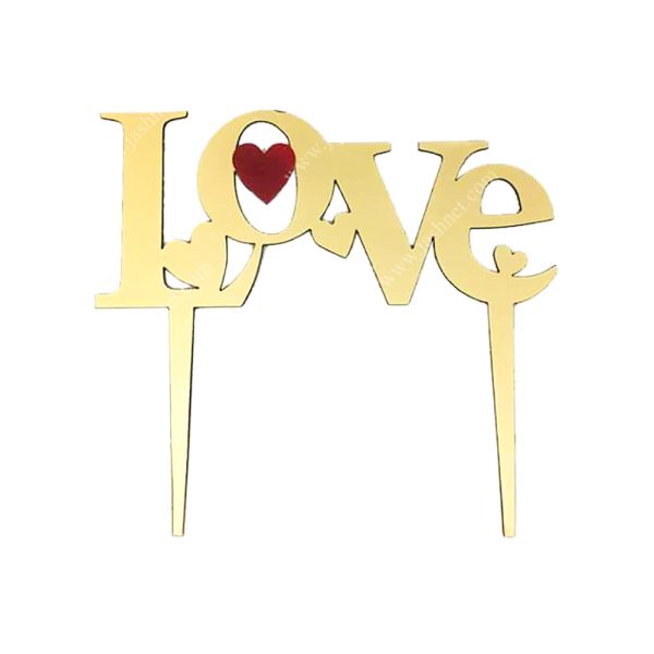 تاپر کیک LOVE
