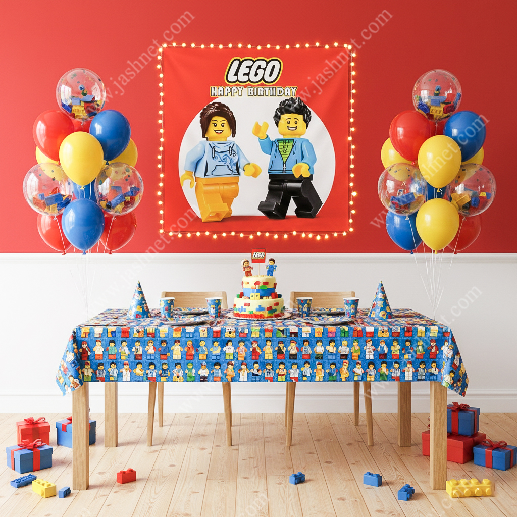 بنر تم لگو کد BT1138 4 بنر تم تولد لگو