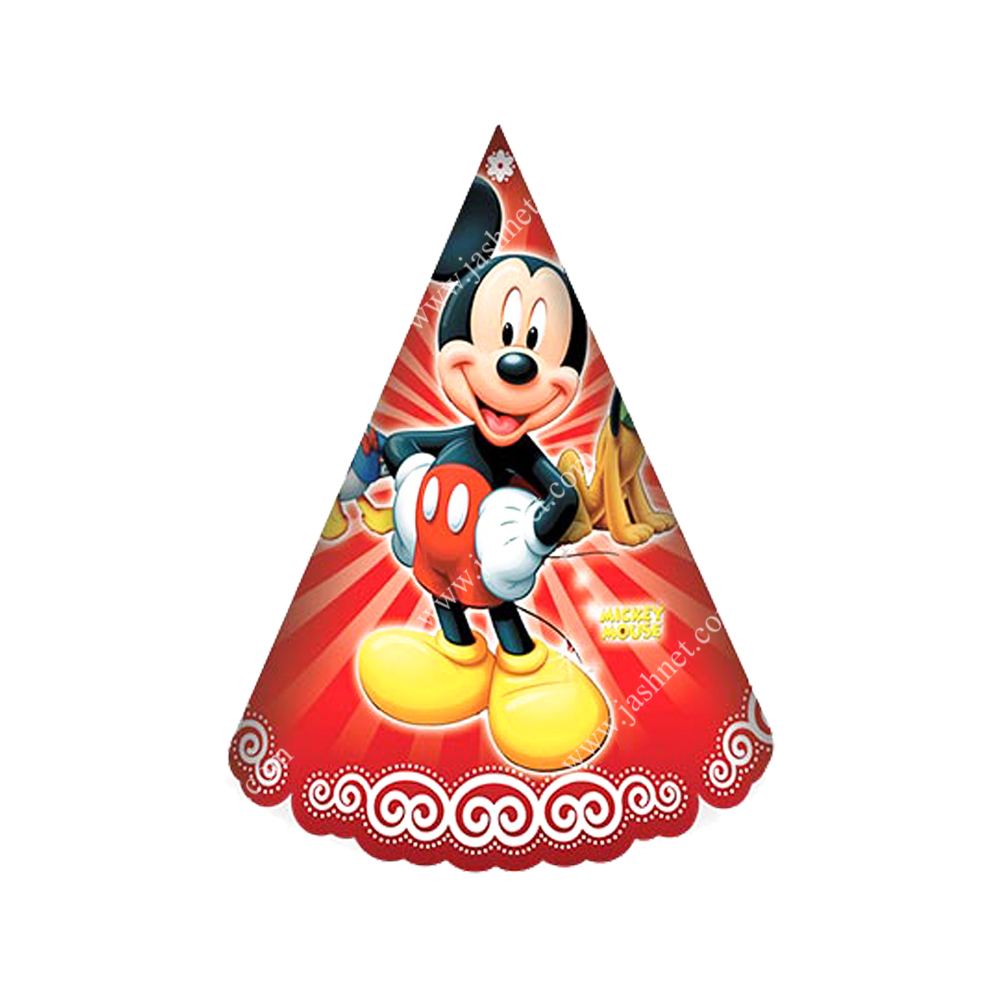 کلاه تم تولد میکی موس کد BT918 3 کلاه تم تولد میکی موس