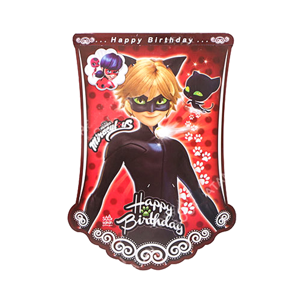 ریسه تم تولد پسر گربه ای کد BT1030 4 ریسه تم پسر گربه ای