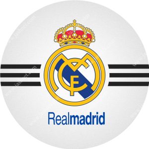 بنر گرد تم تولد رئال مادرید