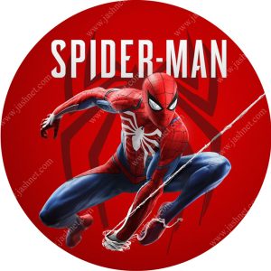 بنر گرد تم تولد مرد عنکبوتی