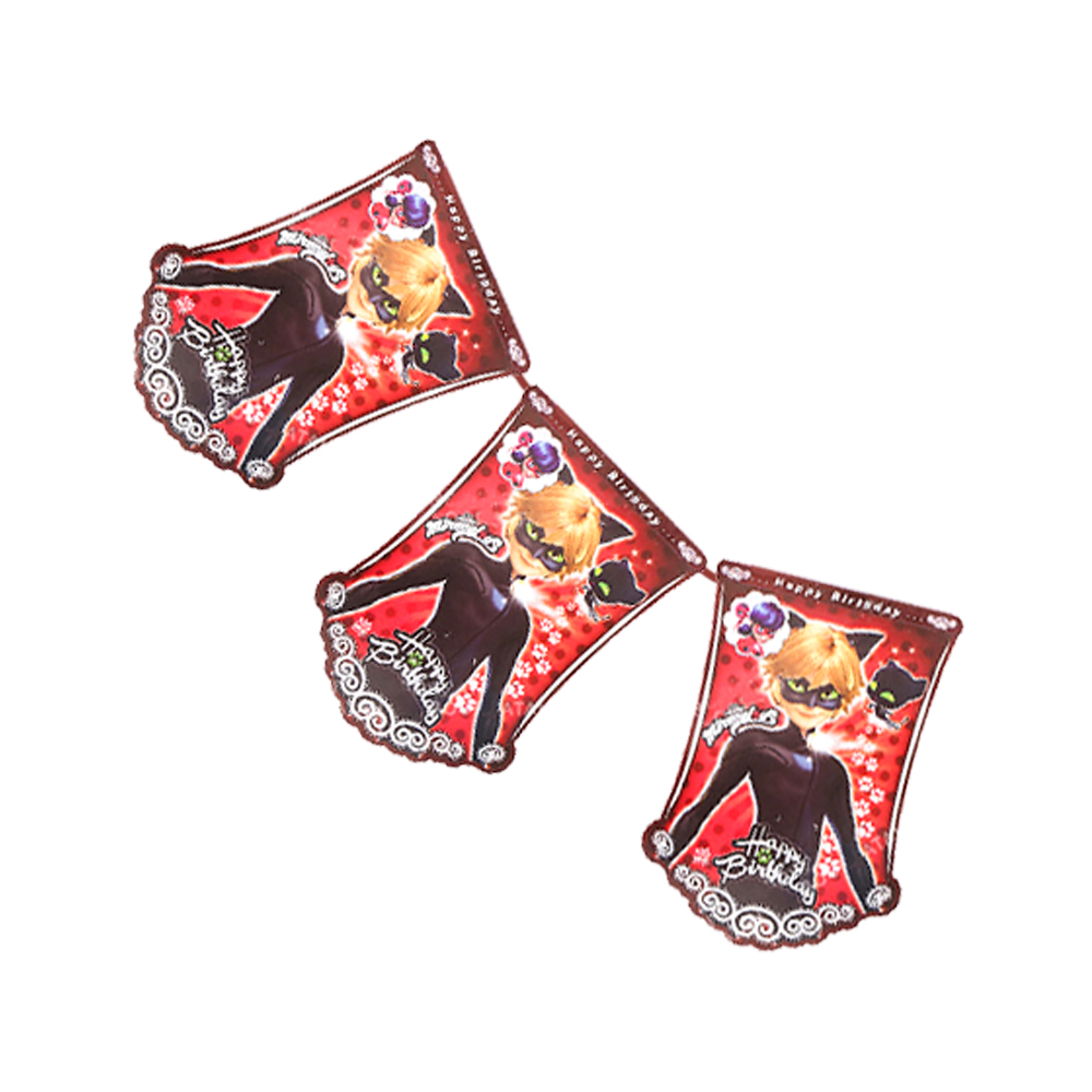 ریسه تم تولد پسر گربه ای کد BT1030 3 ریسه تم تولد پسر گربه ای