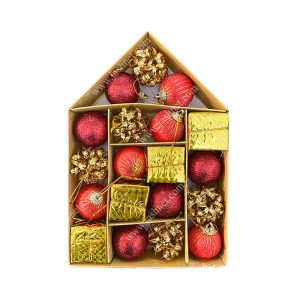 تزئینات درخت کریسمس پک کلبه