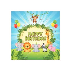 بنر تم حیوانات جنگل