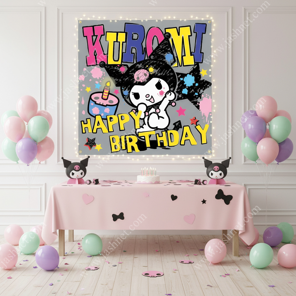 بنر تم کرومی کد BT1072 4 بکگراند تم توولد کرومی