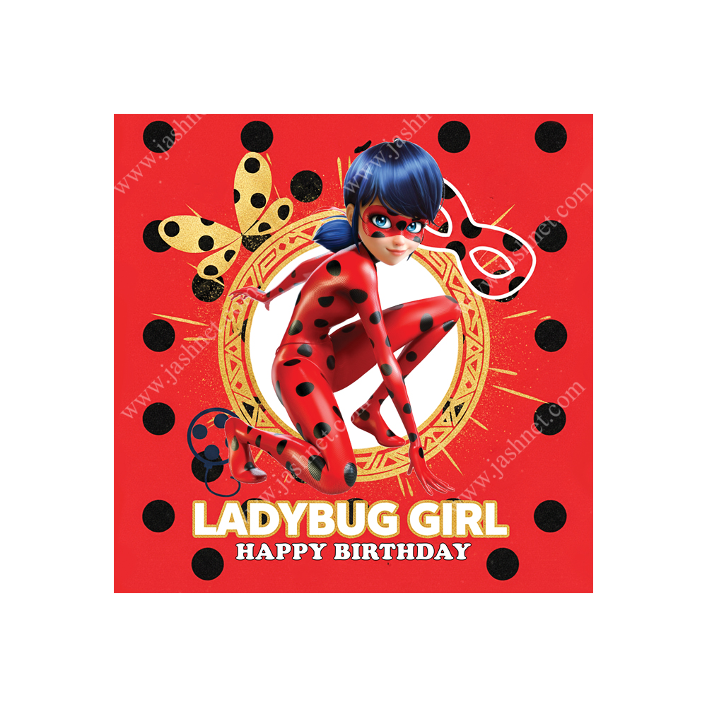 بنر تم دختر کفشدوزک کد BT1077 3 بنر تم دختر کفشدوزک