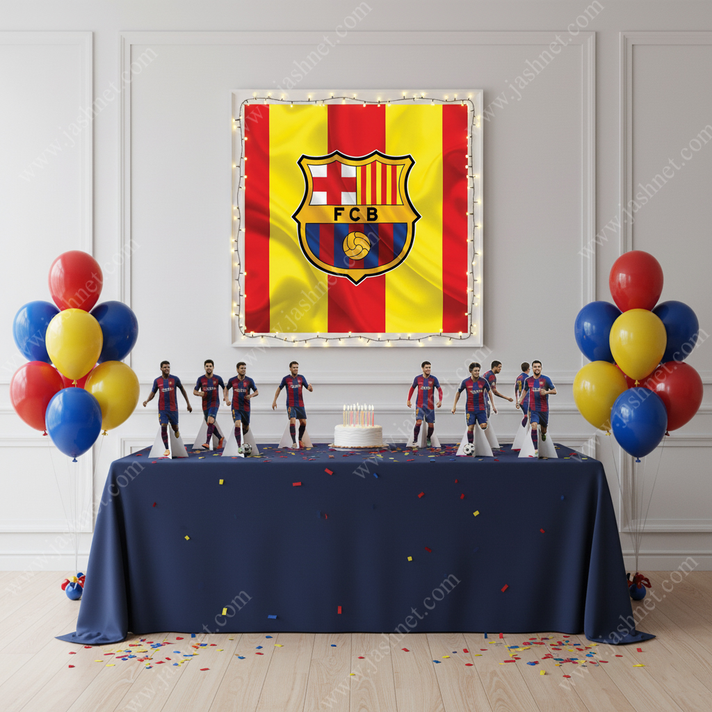 بنر تم بارسلونا کد BT1044 4 بنر تم بارسلونا