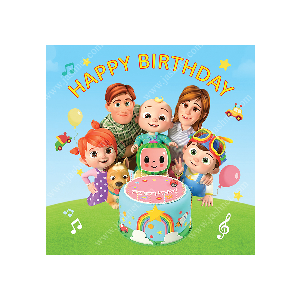 بنر تم کوکوملون کد BT1139 3 بنر تم کوکوملون